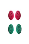 Oval small earrings - Pop Colors - 10% off
