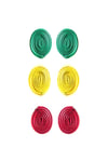 Oval micro earrings - Pop Colors - 10% off