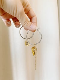 Image 2 of Charms médaille Oeil ajouré silver 