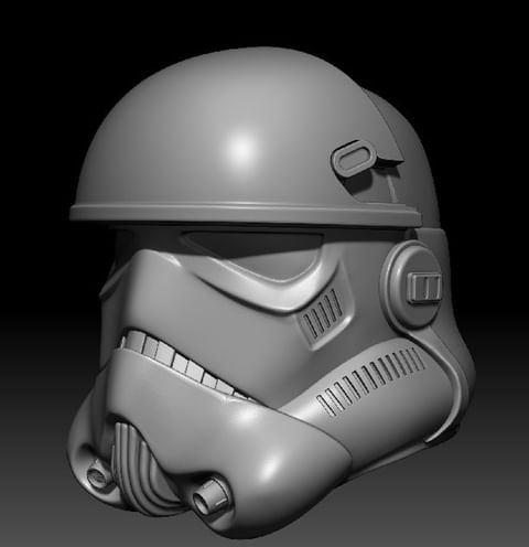 Image of Helmet with Blast Shield