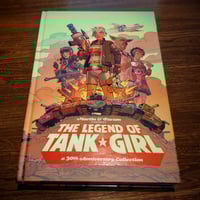 Image 1 of THE LEGEND OF TANK GIRL - Oversized Collection 2018 OOP - hand signed with art print