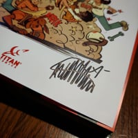 Image 2 of THE LEGEND OF TANK GIRL - Oversized Collection 2018 OOP - hand signed with art print