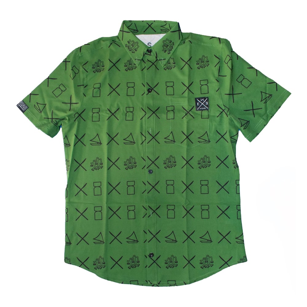 Image of SYMBOL PATTERN BUTTON UPS YOUTH AND ADULT