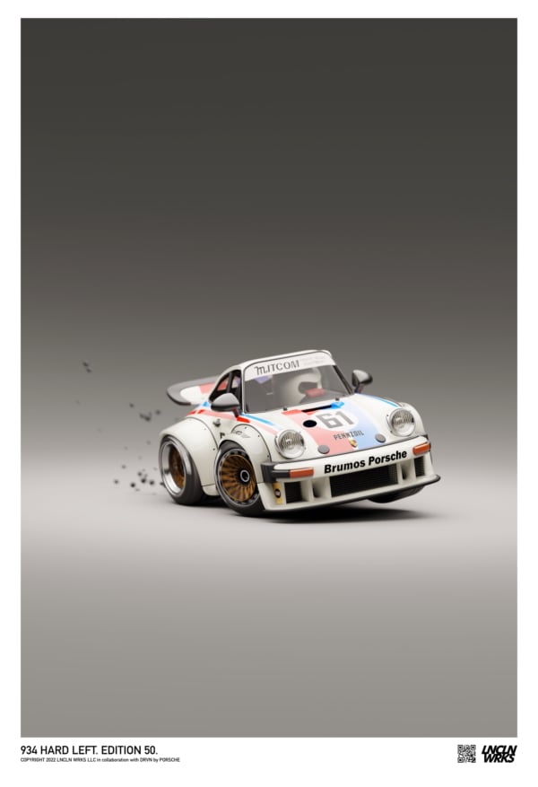 Image of DRVN by Porsche Hard Left 934
