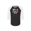 Clark Family Creative "Kaleidoscope" Black Raglan
