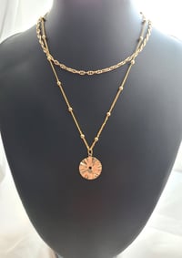 Layering chic collection- 24k gold plated necklaces 