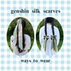 GENSHIN SILK SCARF - KOKOMI