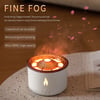 REUP Volcanic Flame Aroma Diffuser Essential Oil 360ml Portable Air Humidifier with Cute Smoke Ring 