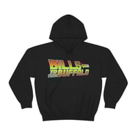 Image 2 of Back To The Bills Unisex Heavy Blend Hooded Sweatshirt