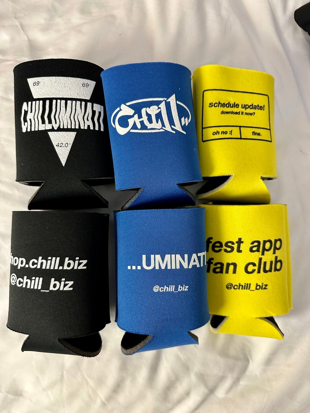 CHILLUMINATI Drink Koozie