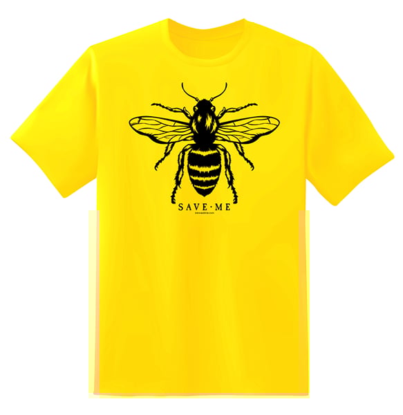 Image of Save Me Honey Bee T-Shirt (Yellow)