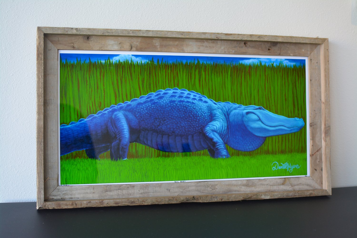 Image of Framed Mini Big Blues