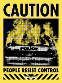 CAUTION POSTER