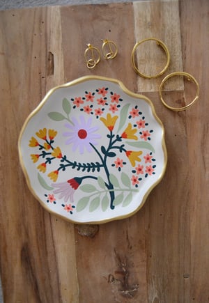 Image of PLATO DE CERÁMICA PINTADO A MANO -47