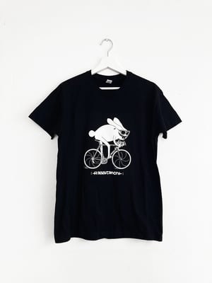- RABBITANCHI - black with white print