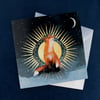 Pack of 5 Christmas / Yule Cards by Glitter and Earth