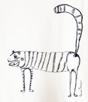 - TASMANIAN TIGER - ivory
