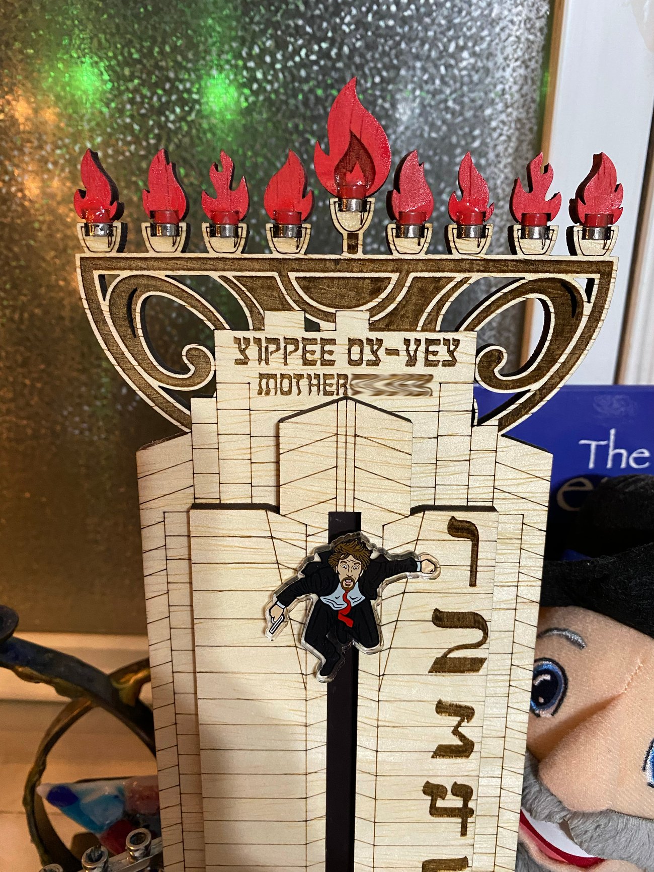 Die Hard HANUKKAH Advent Calendar Leatherhead Laser Works Die Hard HANUKKAH Advent Calendar Leatherhead Laser Works