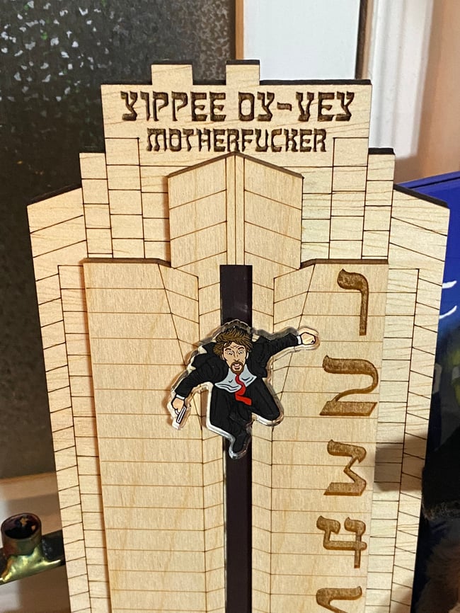 Die Hard HANUKKAH Advent Calendar Leatherhead Laser Works Die Hard HANUKKAH Advent Calendar Leatherhead Laser Works