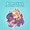 Brupro Kissy - Die Cut Sticker