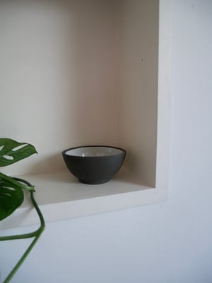 Image of Black and White Bowl