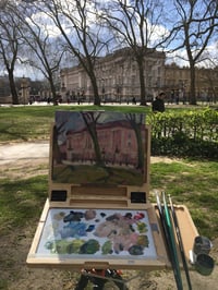 Image 2 of Buckingham Palace, original oil painting