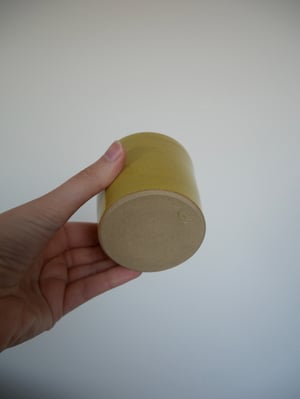 Image of Yellow Coffee Tumbler 