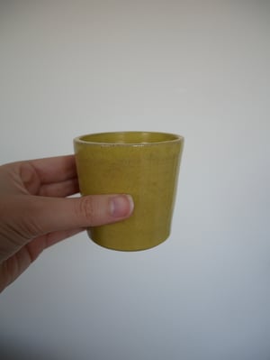 Image of Yellow Coffee Tumbler 