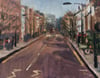 View from Sloane Square, original oil painting