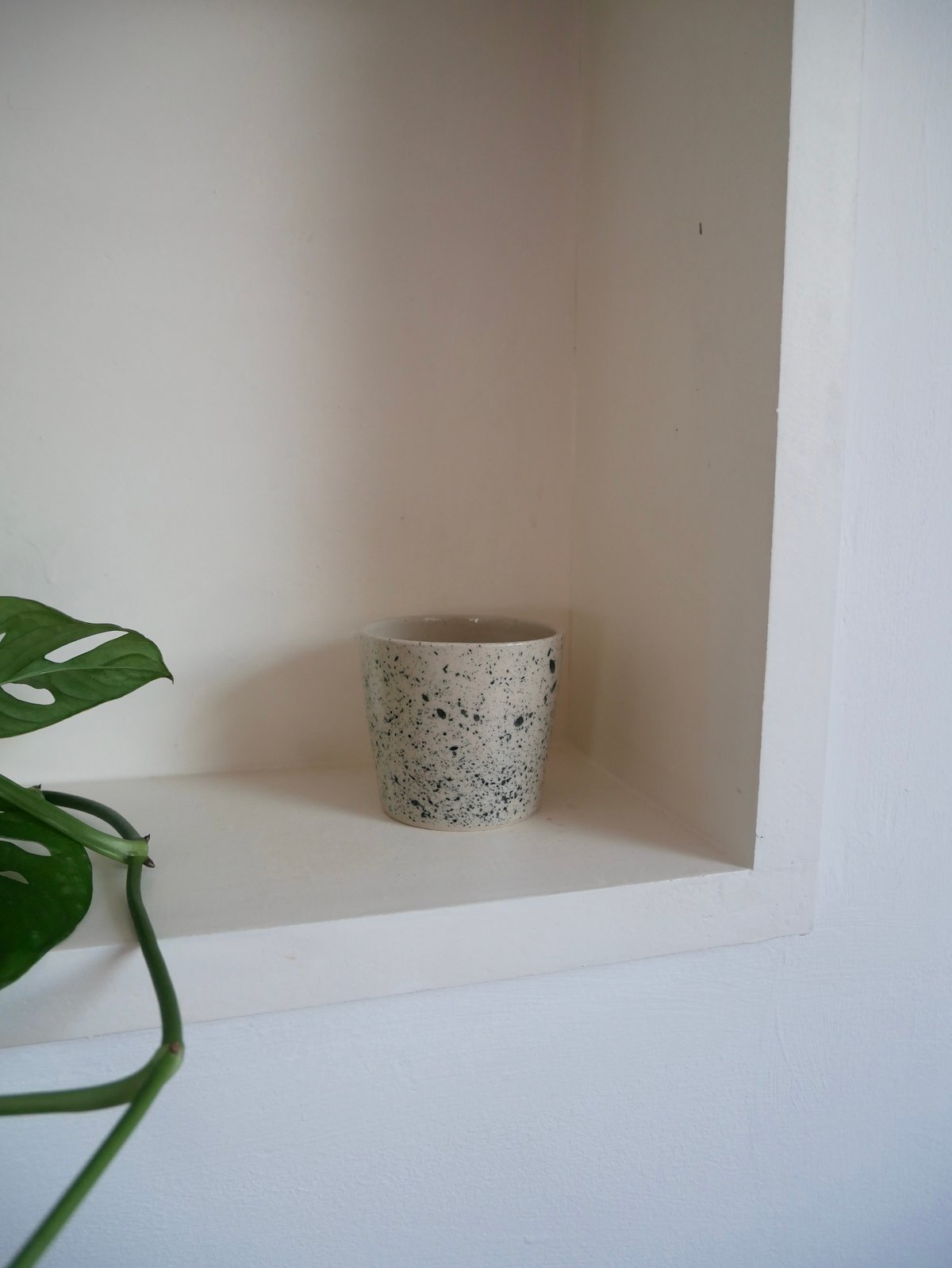 Image of Splattered White Coffee Tumbler