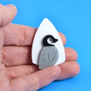 Image of Baby Penguin Necklace or Brooch