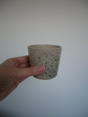 Image of Splattered White Coffee Tumbler
