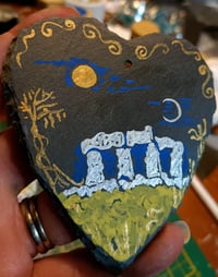 Image 1 of Henge on slate tree or heart