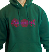 Image 3 of Partner(s) Inc. Forest Green Hoodie