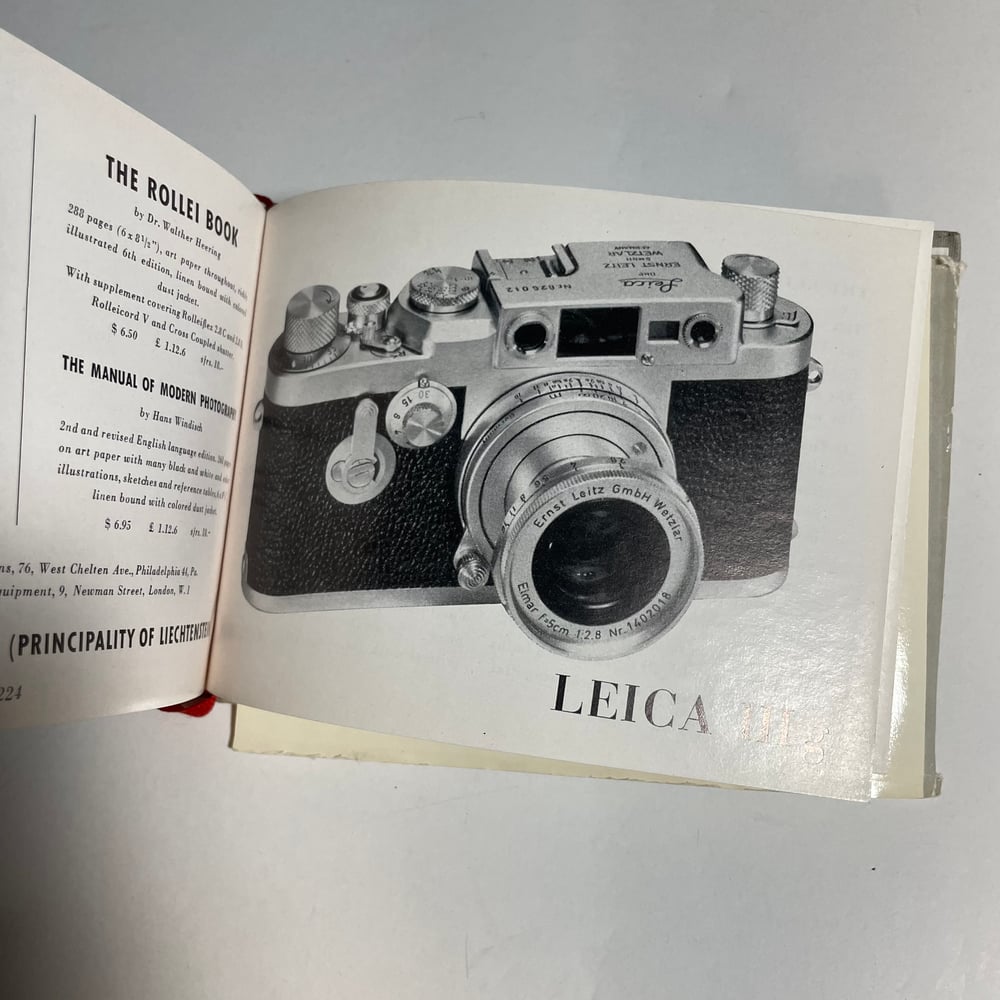 BK: VTG Leica Pocket Book by Theo Kisselback
