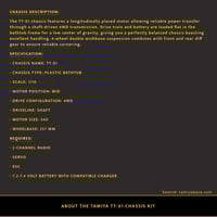 Image 5 of Tamiya TT-01 + Subaru Impreza 555 Bodyshell Bundle