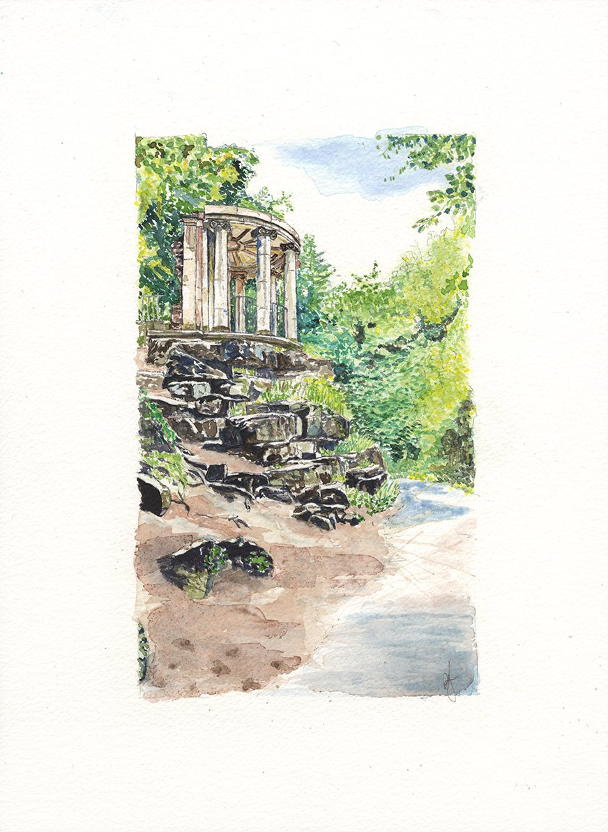 Image of "St. Anne's Folly" - ORIGINAL & PRINTS