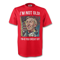 Alan Partridge I'm 43 You Cheeky Git Red T-Shirt