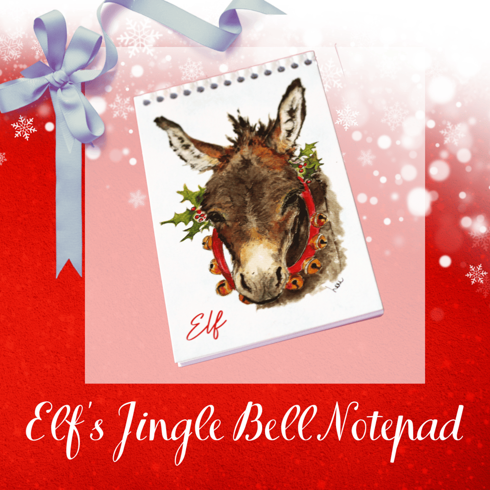 Image of Elf's Jingle Bell Notepad