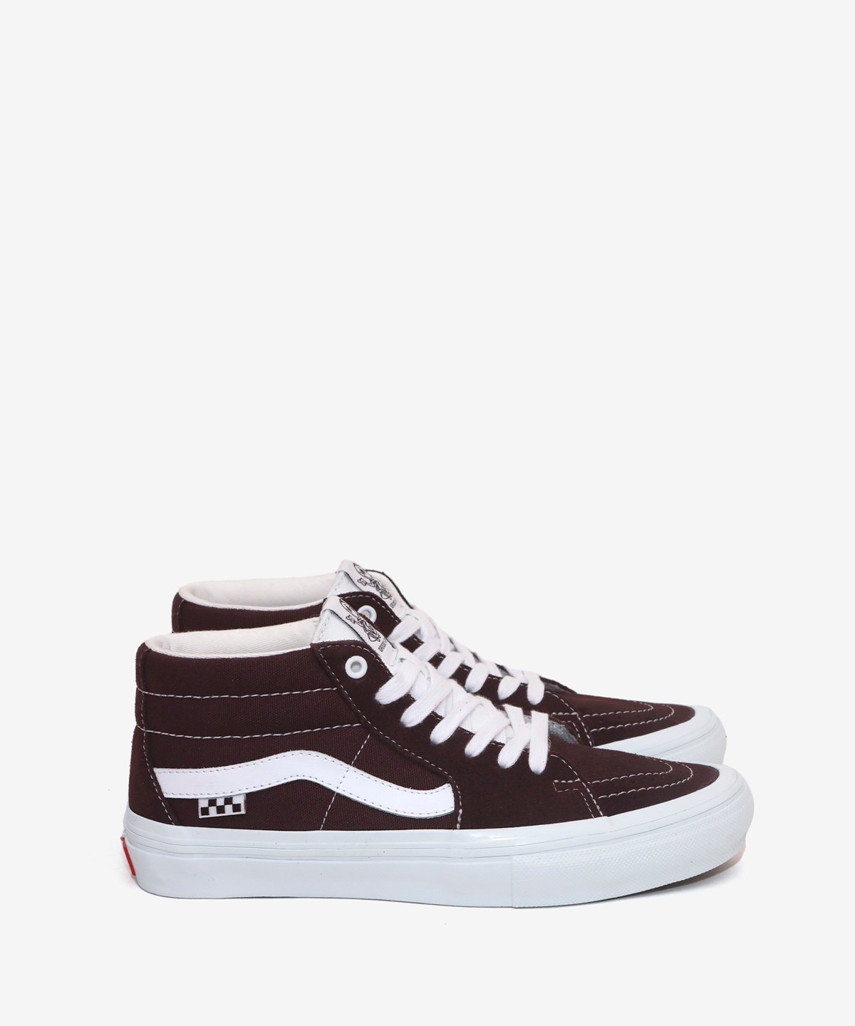 Image of VANS_SKATE GROSSO MID (WRAPPED) :::WINE:::
