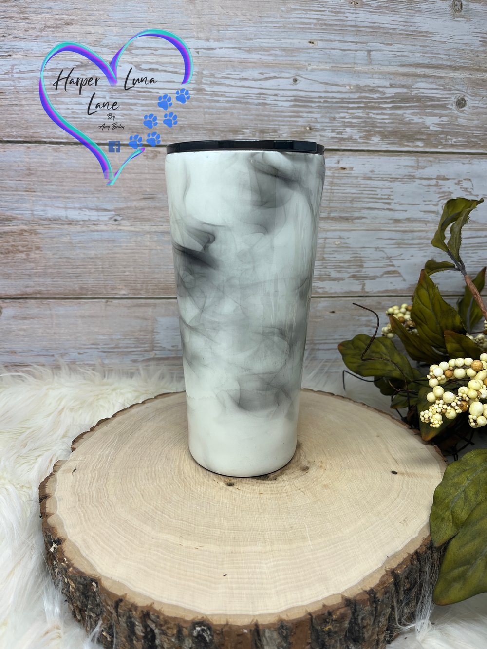 Image of 24oz Fire Fighter Smoke Tumbler
