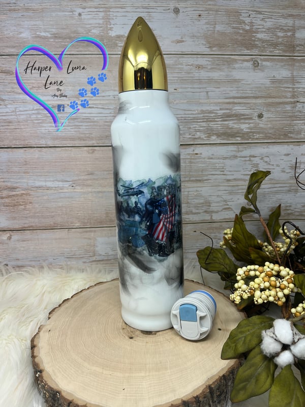 Image of 32oz Army Smoke Bullet Tumbler