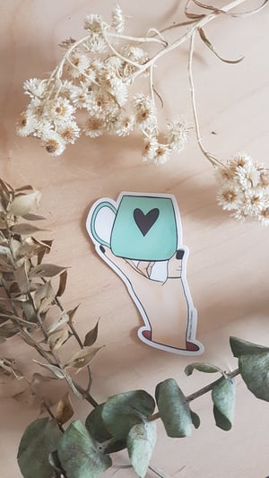 Love Mug Sticker