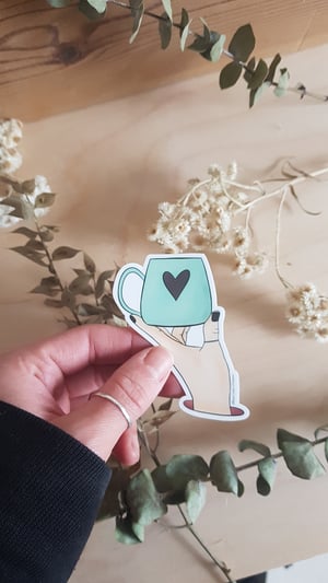 Love Mug Sticker