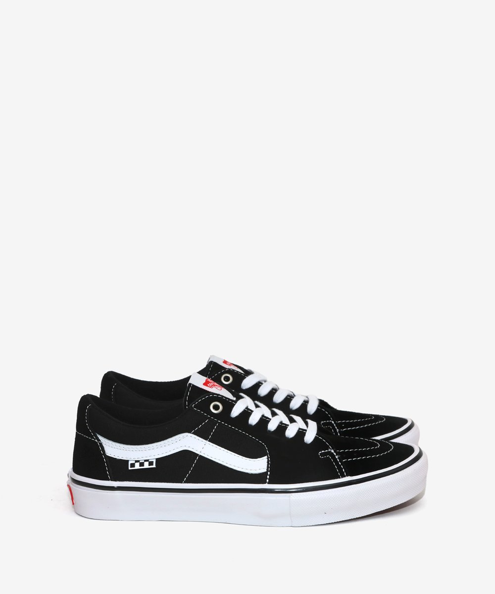 VANS_SKATE SK8LOW BLACK SILO