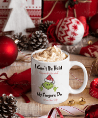 Image 4 of Grinch Vibes "Middle Finger" Grinch Sweathshirt/Hoodie Personalized Option