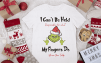 Image 1 of Grinch Vibes "Middle Finger" Grinch Sweathshirt/Hoodie Personalized Option