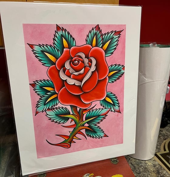 Image of Rosie Print by Chuck Uhler