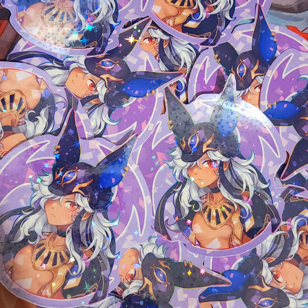 Image of Genshin Impact Holo Stickers: Sumeru