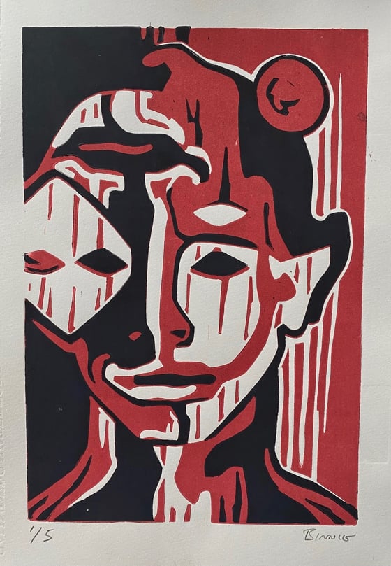 Image of The Mask of Orpheus (print)